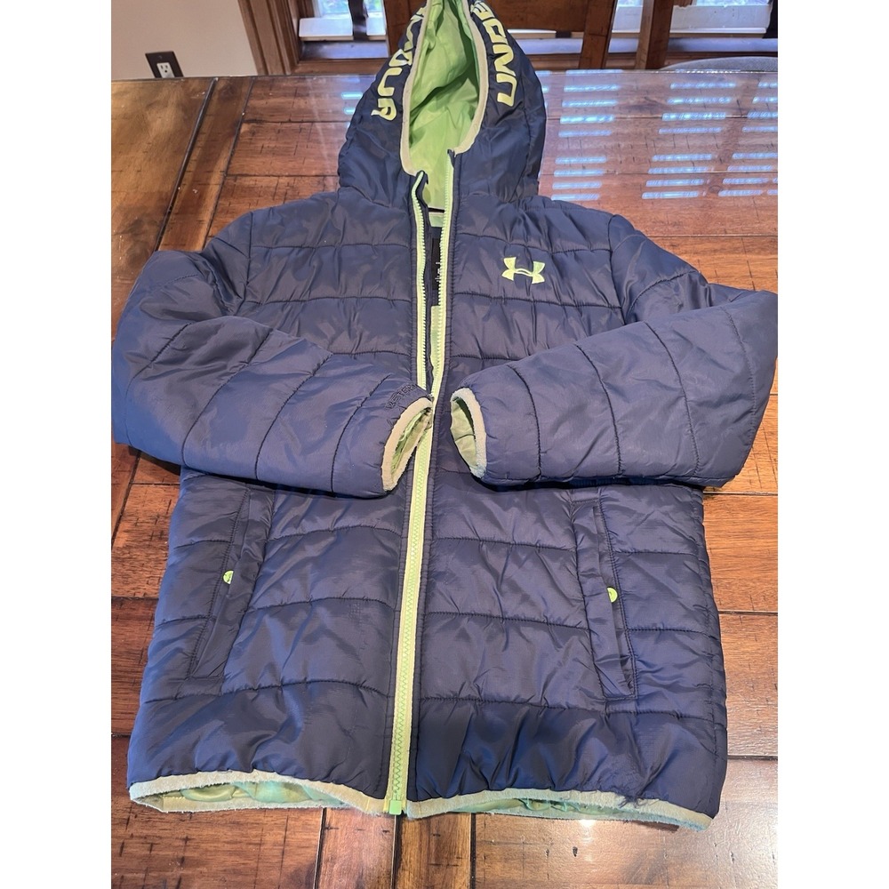 Under‎ Armour Boys Puffer Jacket And 2 Hoodies Size Medium